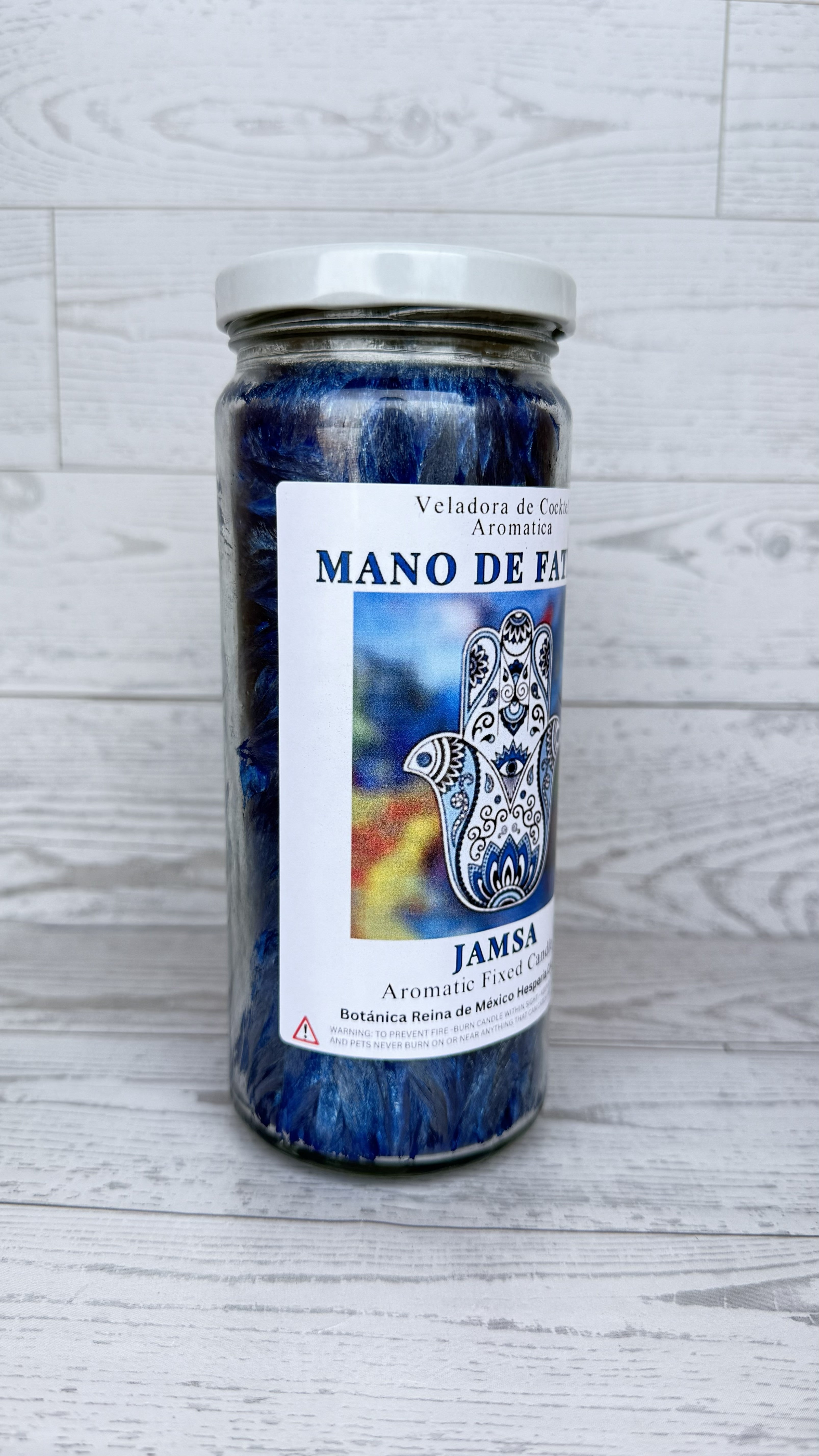 Veladora Mano de Fatima /Jamsa Candle