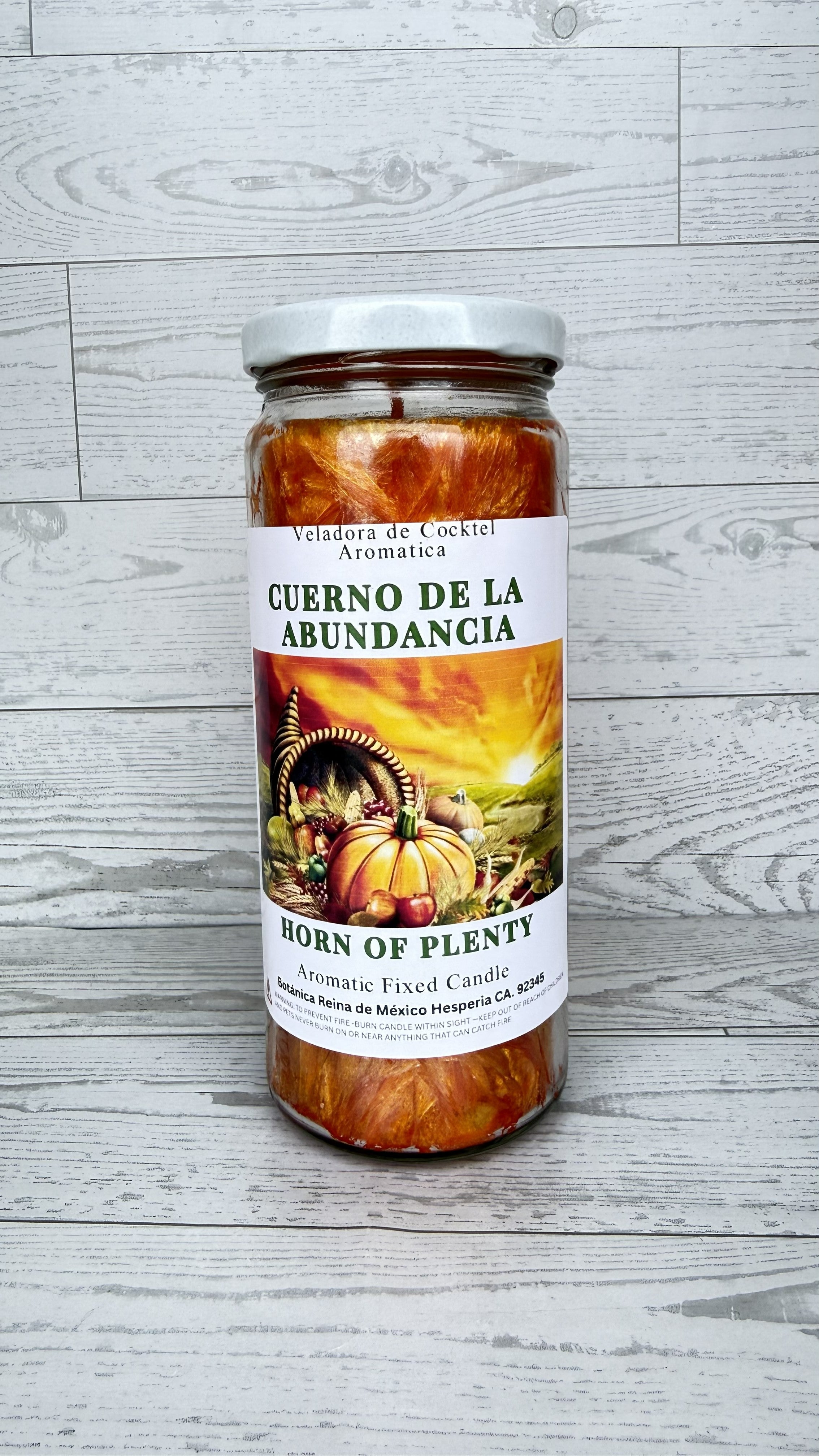 Veladora Cuerno de la Abundancia / Horn of Plenty Candle