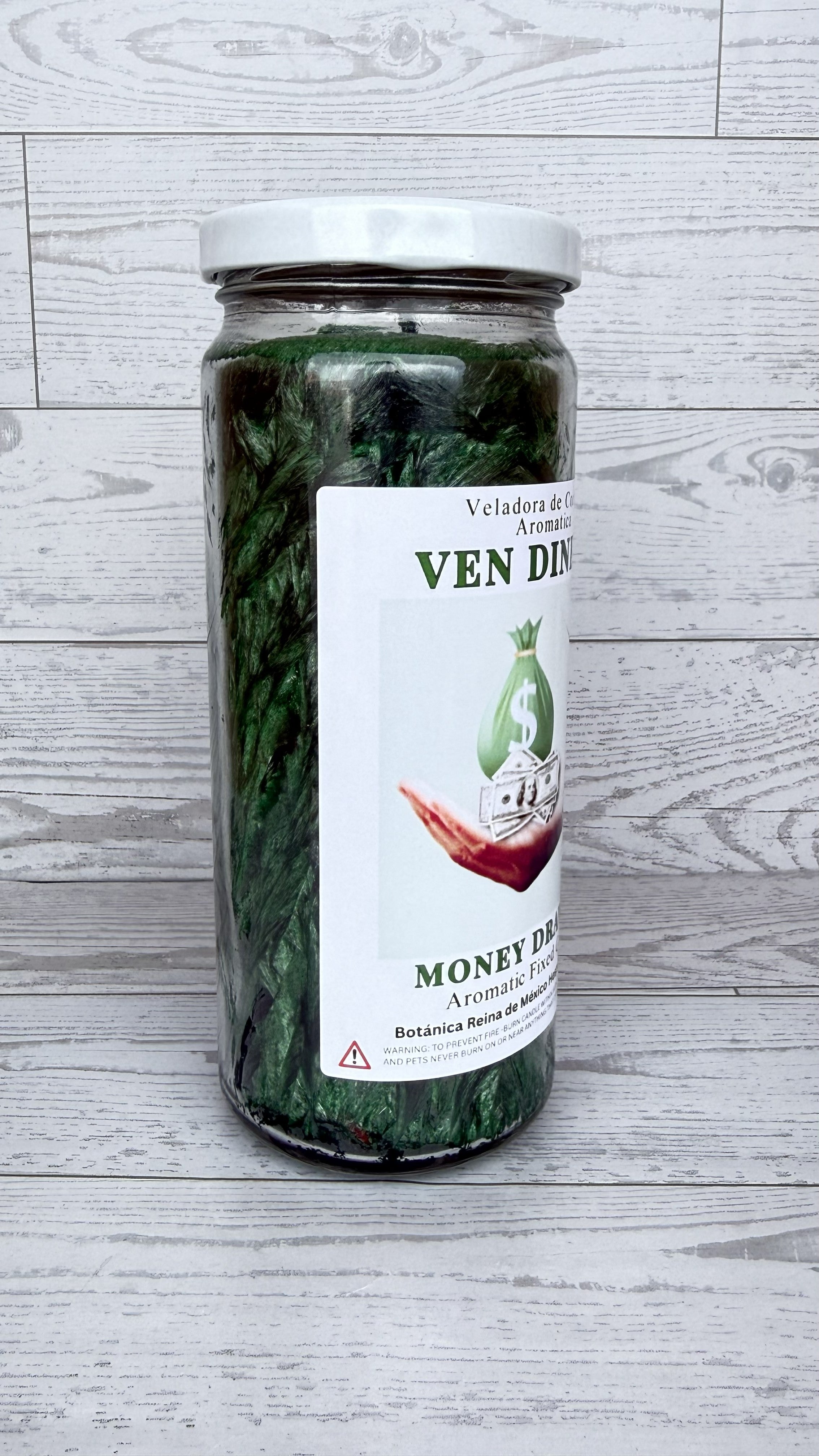 Veladora Ven Dinero / Money Drawing Candle